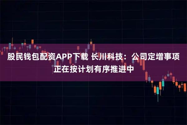 股民钱包配资APP下载 长川科技：公司定增事项正在按计划有序推进中