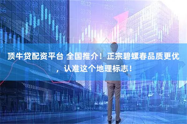 顶牛贷配资平台 全国推介！正宗碧螺春品质更优，认准这个地理标志！